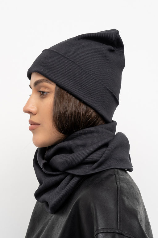 Комплект шапка+снуд