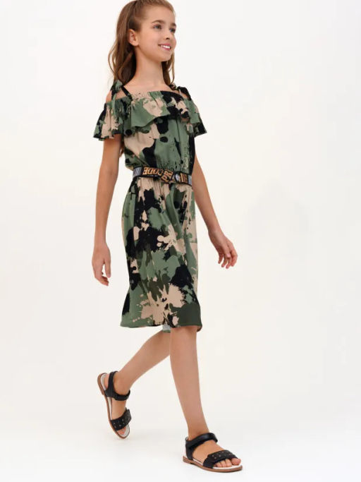 PlayToday / Сарафан текстильный для девочек  фото 4