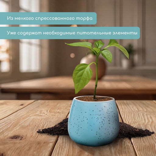 Цена за 4 шт. Таблетки торфяные, d=4.2 см, без оболочки, набор 12 шт.