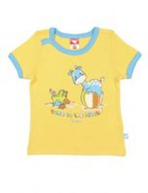 CRB wear/CSB 61329 Футболка для мальчика, желтый/Ex.Cherubino  фото 3