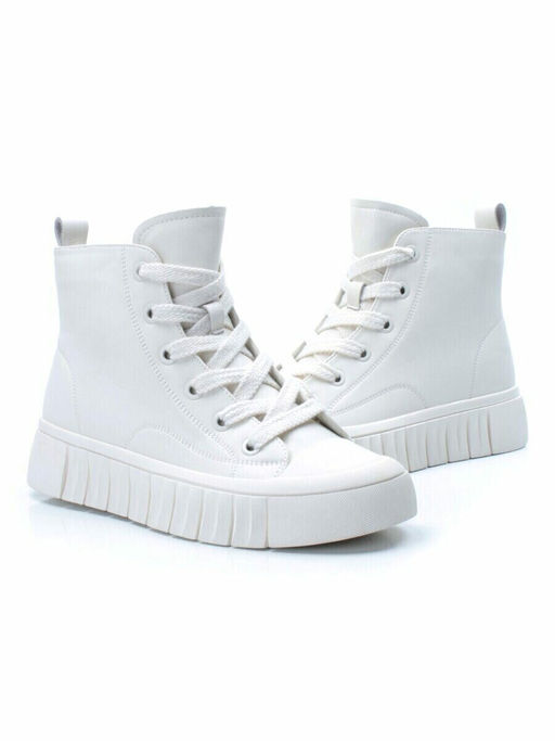 04-YSN2285-2 WHITE Ботинки женские зимние - No name фото 13