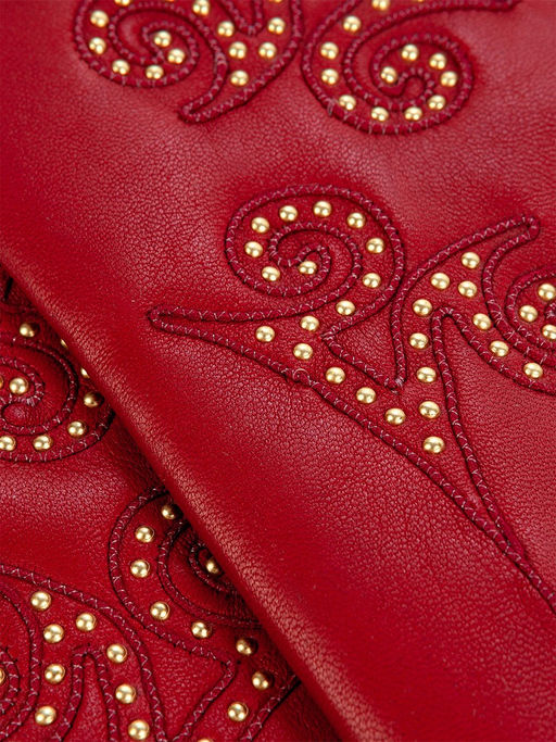 Перчатки женские ш+каш. F-IS0018 red - Eleganzza фото 5