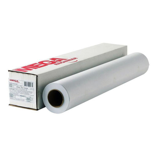 Бумага широкоформатная InkJet 80г 610ммх45,7м 50,8мм 163%CIE