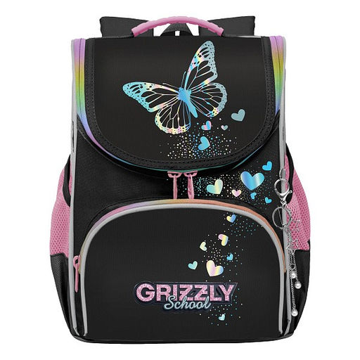 RAm-584-6 Рюкзак школьный с мешком - Grizzly фото 7