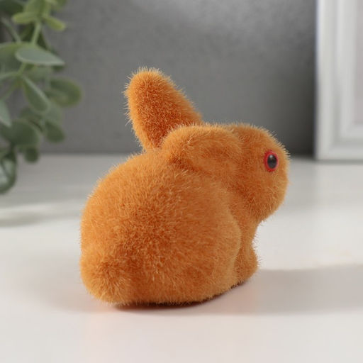 Фигурка пенопласт Зайка коричневый, 9.5?6?7 см