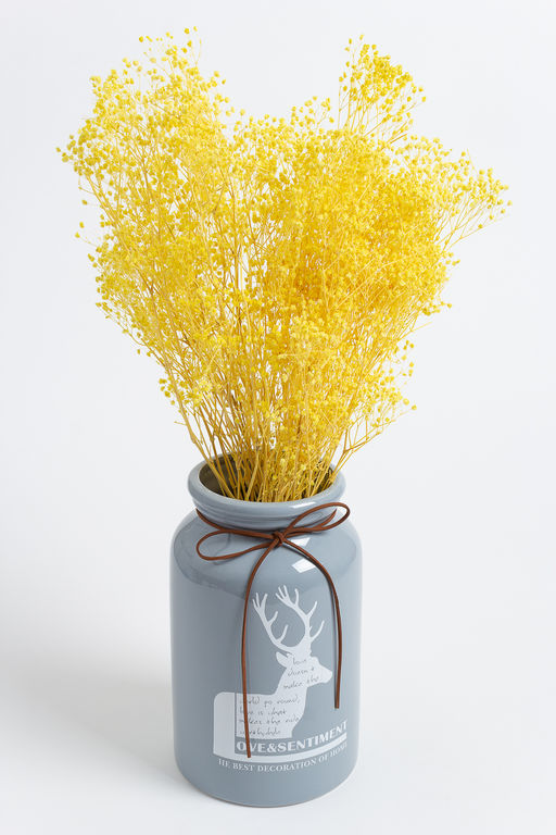 Ваза с надписью, керамика (SF-2834) серый - Больше подарков фото 4