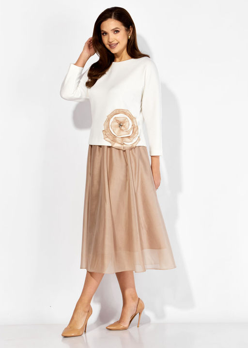 Костюм ТАиЕР 1405 молочный/бежевый