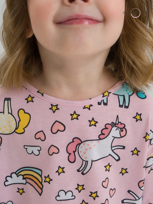 Костюм Мун единорожки на розовом-мятный - Sovalina фото 24