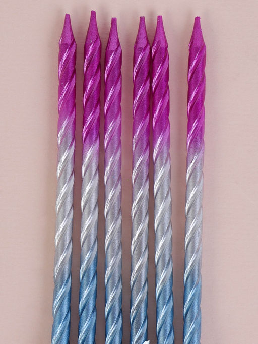 Цена за 2 шт. Свечи для торта Высокая спираль, 6 шт. - Страна карнавалия фото 4