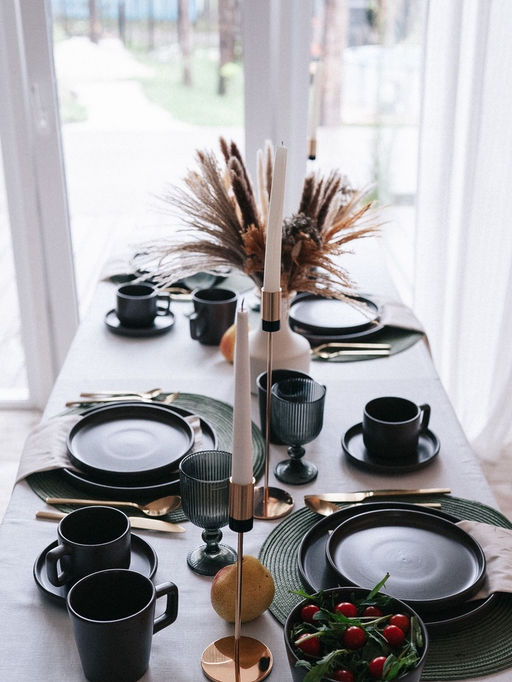 Набор салатников Доляна «Гранит», 4 шт., 800 мл, 14.5×7 см, керамика, коричневый