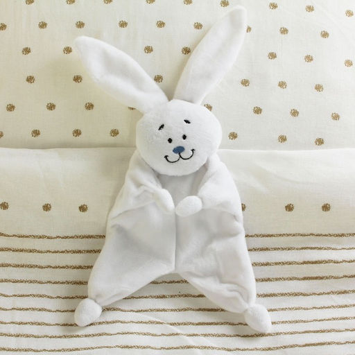 Комфортер для новорождённых Зайка, 30х27 см - Крошка я фото 4