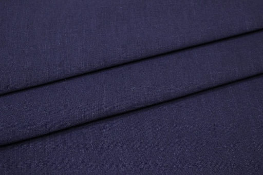 Крапива Рами (Ramie) цв.Чернильно-фиолетовый флер, СОРТ2, ш.1.45м, крапива-100%, 230гр/м.кв - Купава фото 2