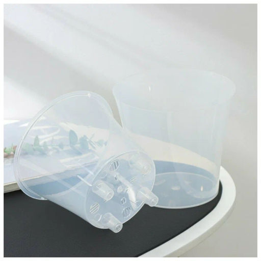 Горшок для цветов "АРТЕ" 2л Цвет прозрачный-прозрачный (АРТ 2 П-П) (64)