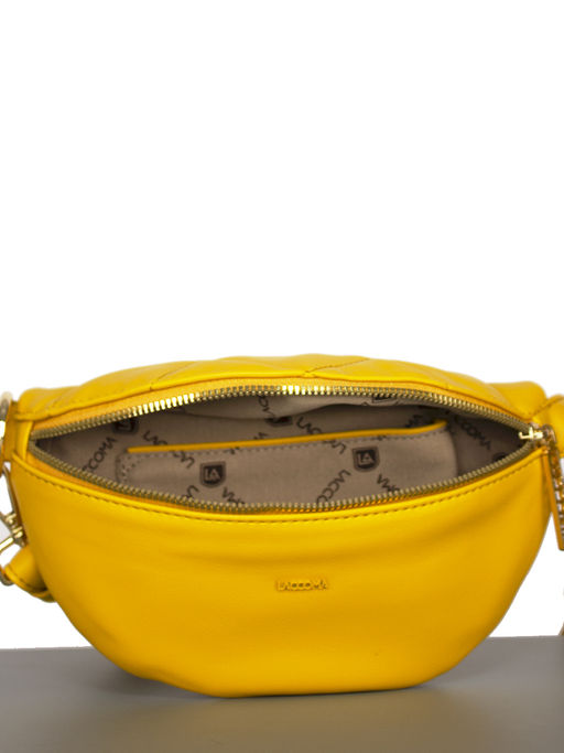 LACCOMA сумка Пэрри-Ф826-желтый эко кожа хлопок