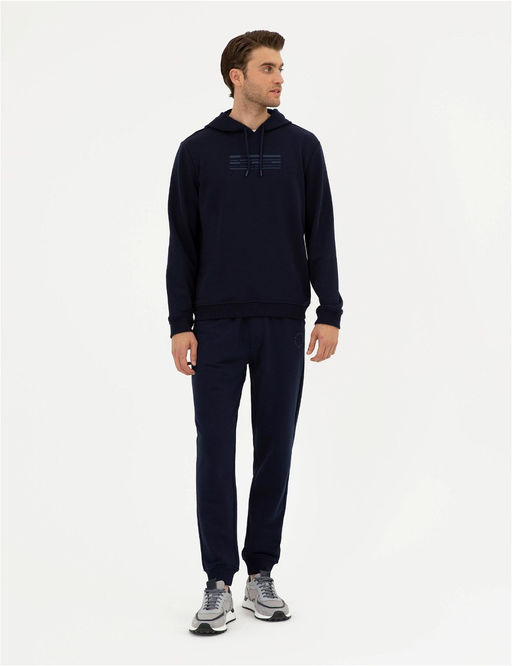Lacivert Regular Fit Sweatshirt - Pierre cardin фото 4