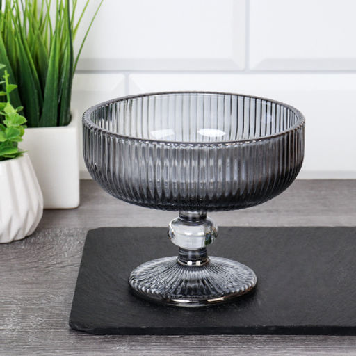 Креманка 300 мл / KF-039-4 /уп 48/ серая - Галеонтрейд фото 2