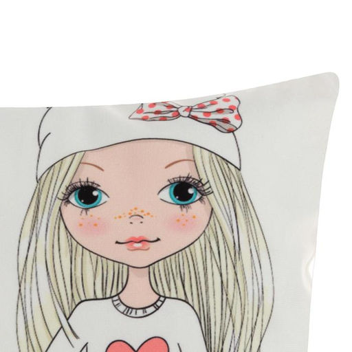Наволочка декоративная Этель Девичьи историиПринцесса 40х40 см, велюр  фото 2