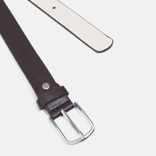 Ремень женский, ширина 3 см, винт, пряжка метал, цвет коричневый - Simaland фото 2