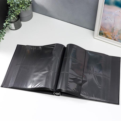 Фотоальбом на 600 фото 10×15 «Деревце», кожзам, чёрный