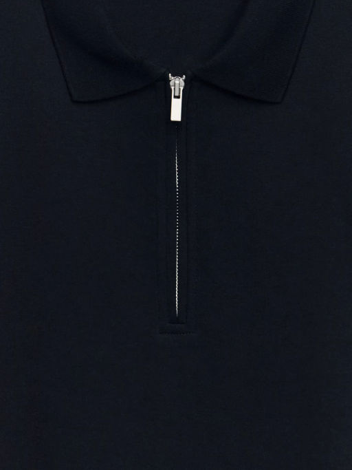 Джемпер с воротником на молнии / Zarina  фото 3