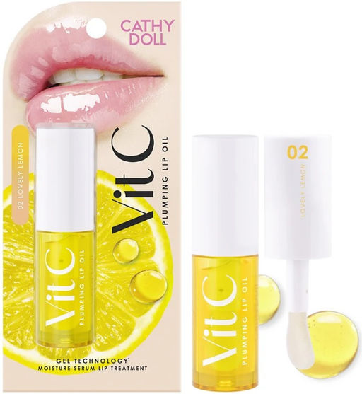 Масло для Губ для Увлажнения и Объема Lovely Lemon
CATHY DOLL, 2.4 гр