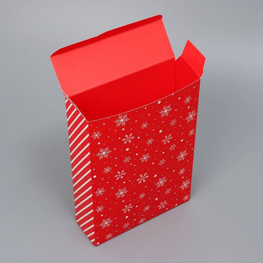 Складная коробка Подарок от Деда Мороза, 21 15 5 см - Дарите счастье фото 5