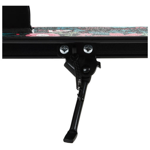 Самокат GRAFFITI, складной, колёса PU 200 мм, ABEC 7, цвет чёрный  фото 9