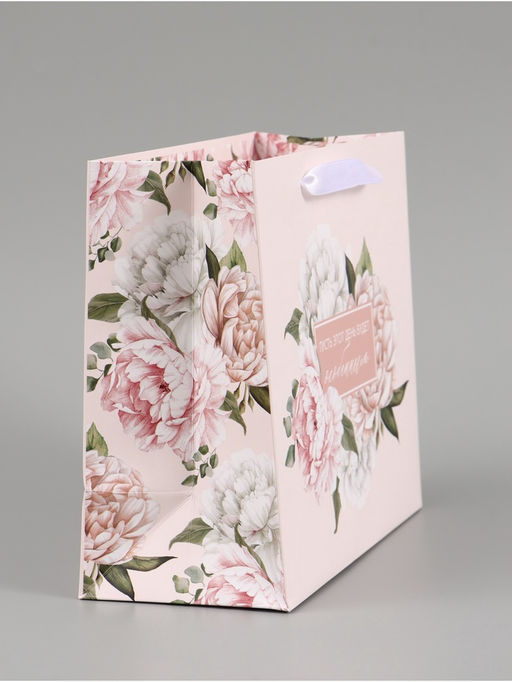 Цена за 2 шт. Пакет подарочный «Особенный день. Цветы», 27×23×11.5 см
