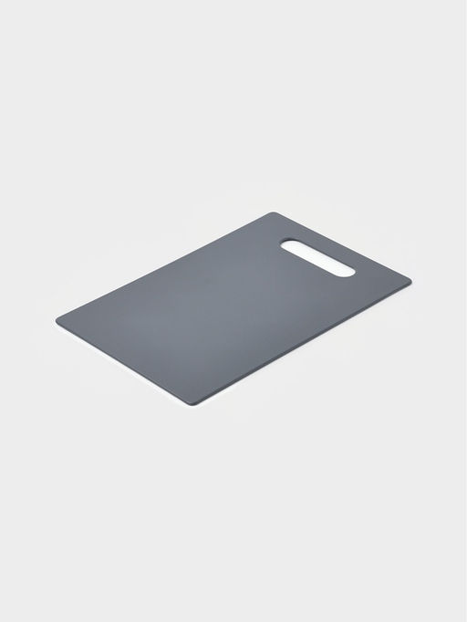 Набор разделочных досок, на подставке, 4 шт., 28.5×18.7×0.3 см, пластик, серый