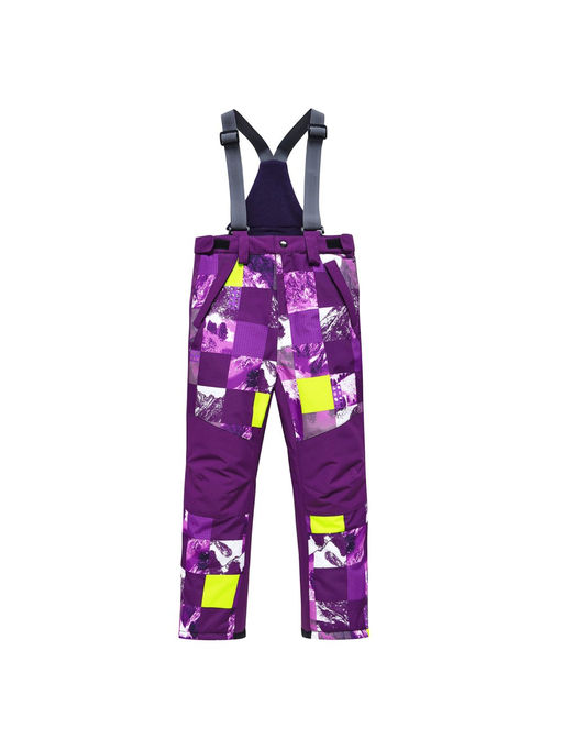 Горнолыжный костюм для девочки фиолетового цвета 9328F - Valianly фото 5