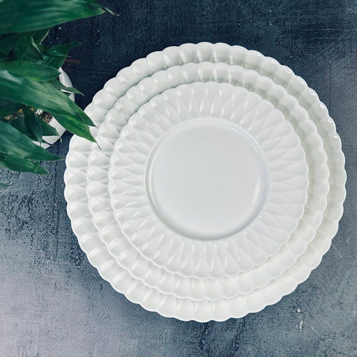 140-047 Набор из 6 тарелок 18см BAMBOO в под.уп.(х8)Фарфор,бамбук - Lenardi фото 2