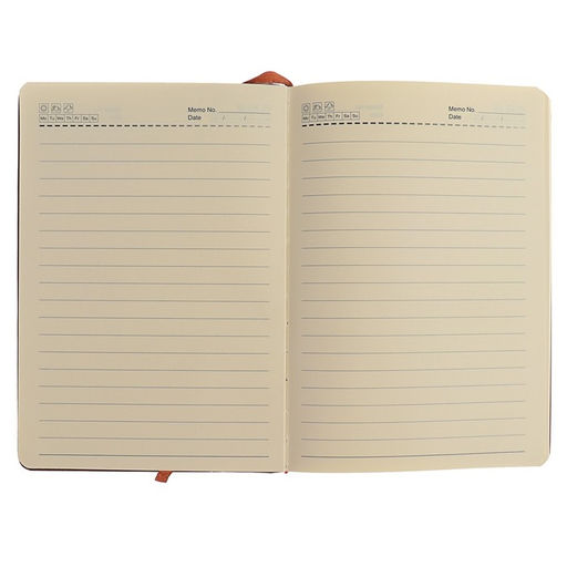 Ежедневник недатированный А5, 148 листов в линейку, обложка ПВХ, МИКС - Calligrata фото 11