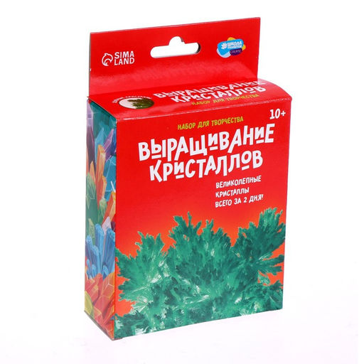 Набор для творчества Лучистые кристаллы, цвет зелёный - Школа талантов фото 4