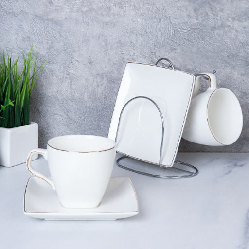 Чайный набор 4 предмета на металл подставке / TC08L-12G /уп / - Галеонтрейд фото 2