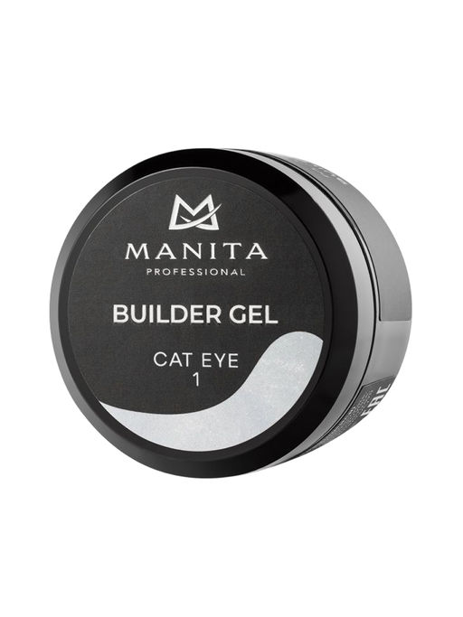 Manita Professional Гель моделирующий для ногтей / Builder Gel Cat Eye №01, 15 мл