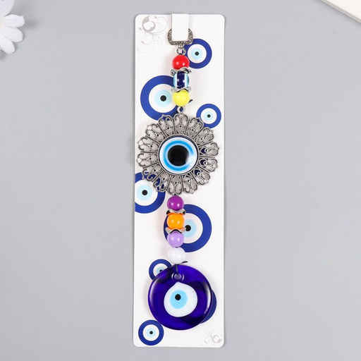 Подвеска от сглаза "Ажурный медальон" 23,2 см МИКС