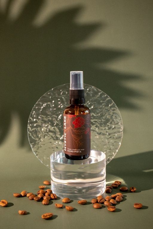 Тоник-спрей для лица Кофе+мята 50 мл. - Mystic lake фото 2