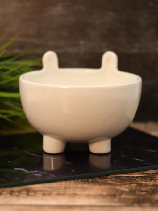 Тарелка глубокая керамическая Rabbit bowl, 11 х 14 х 14 см