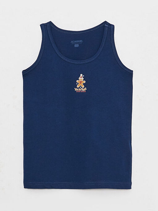 Bisiklet Yaka Y?lba?? Temal? Erkek ?ocuk Atlet ve Boxer - Waikiki фото 2