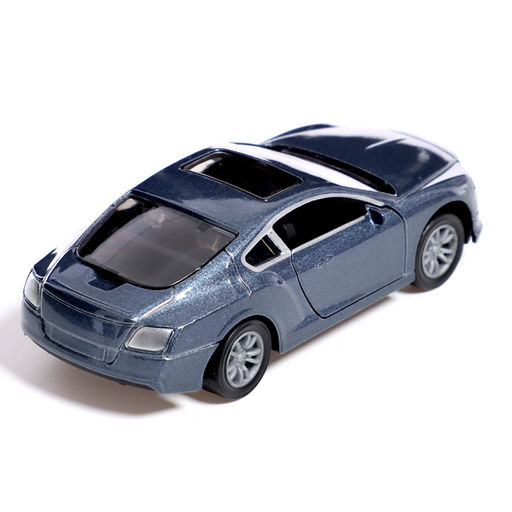 Машинка металлическая Ситикар, инерционная, 1:32, открываются двери, звуковые и световые эффекты, цвет серый - Автоград фото 3