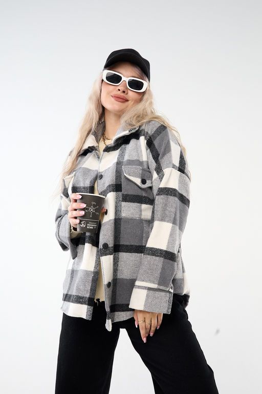 Рубашка женская в клетку РЖК-01