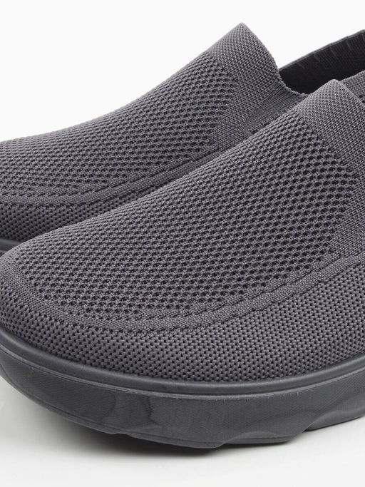 05-TEX-D03-08 GREY Полуботинки спортивные летние мужские (текстиль)