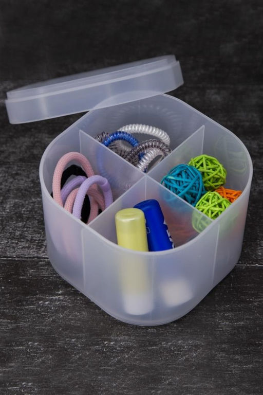 Коробка для хранения Classic, colorless 12,2 х 12,2 х 10,3 см - I likegift фото 6