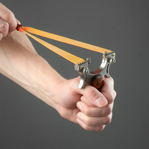 Рогатка с деревянной ручкой и прицелом, микс - Simaland фото 5