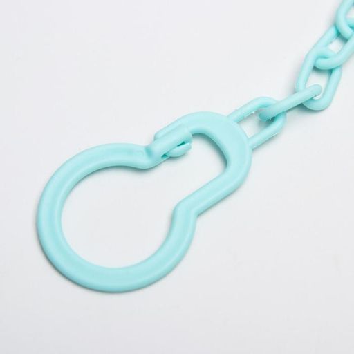 Держатель для соски - пустышки Божья коровка, на цепочке, цвет бирюзовый - Крошка я фото 3