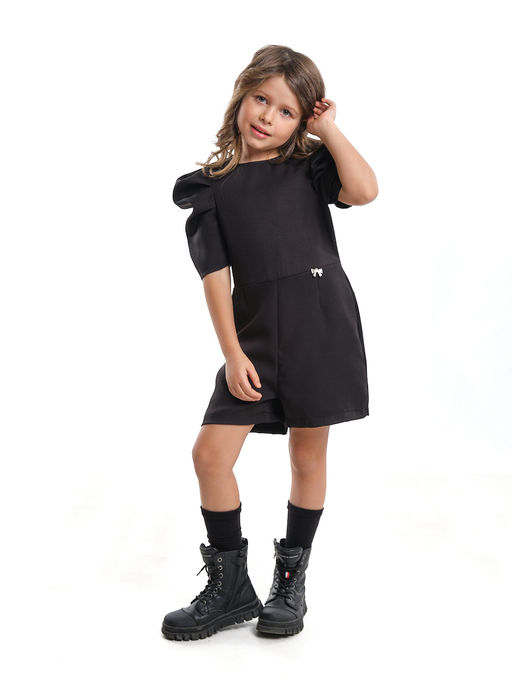 Платье для девочки ромпер UD 7887 черный - Mini maxi фото 7