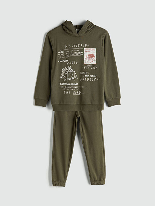 Kap??onlu Erkek ?ocuk E?ofman Tak?m