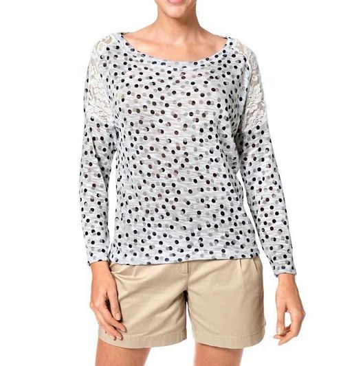 Пуловер, бело-пестрый - Heine фото 3