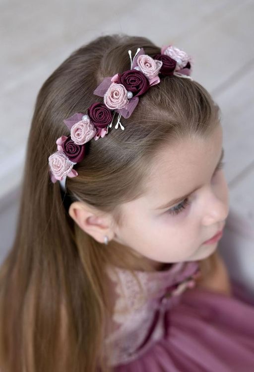 платье для девочки МТ22-2Сильва лен пудра - Etoelf фото 6