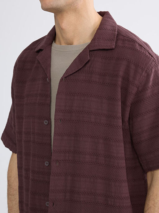 Regular Fit Desenli Erkek G?mlek